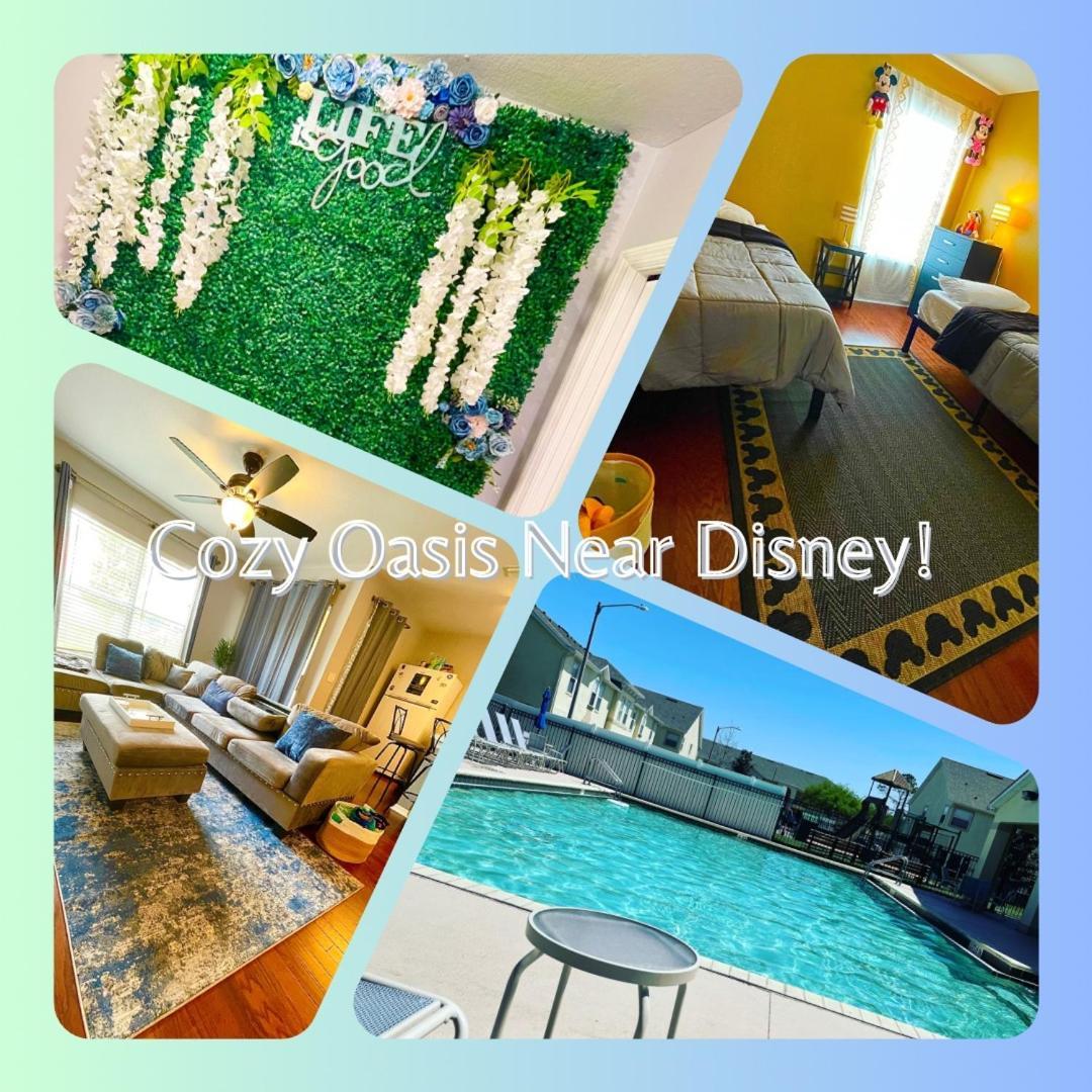 Cozy Oasis Near Disney! 4 Bedroom 3 Bath Townhouse! Kissimmee Exterior foto